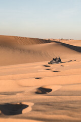 Wall Mural - sneakers in the sand