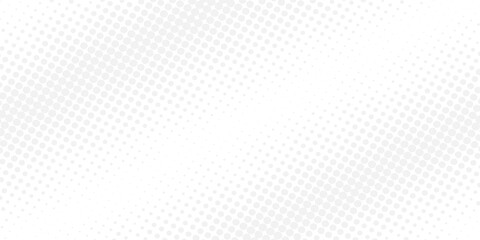 Poster - white background with gray dots. halftone patterns. retro pattern. vector illustration
