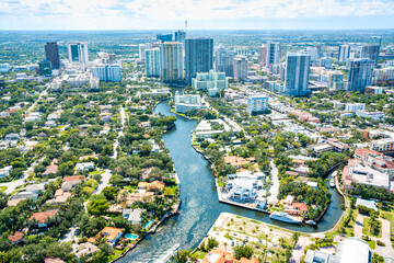 Wall Mural - South Florida Aerials