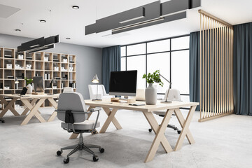 Aufkleber - Modern in hipster style office interior