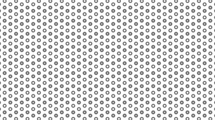 Poster - Bagels pattern. Rendering.
