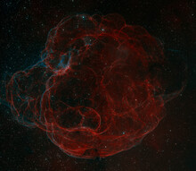 Simeis 147 Supernova Remnant Nebula