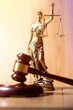 lady justice with judge gavel