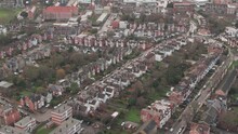 Aerial View Of Streatham, London In The United Kingdom On A Cloudy Day
