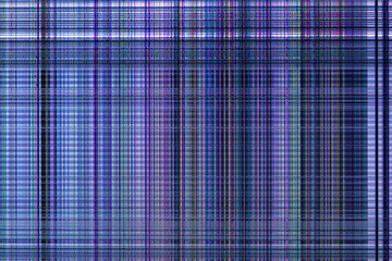 light abstract digital background: damaged screen matrix with interference of monitor and camera matrices