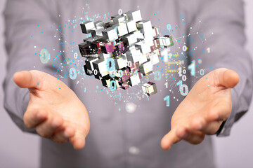 clouding big data cloud digital 3d