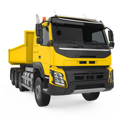 Sticker - Tipper Dump Truck Isolated