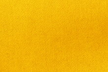 Yellow Gold Cotton Fabric Cloth Texture For Background, Natural Textile Pattern.