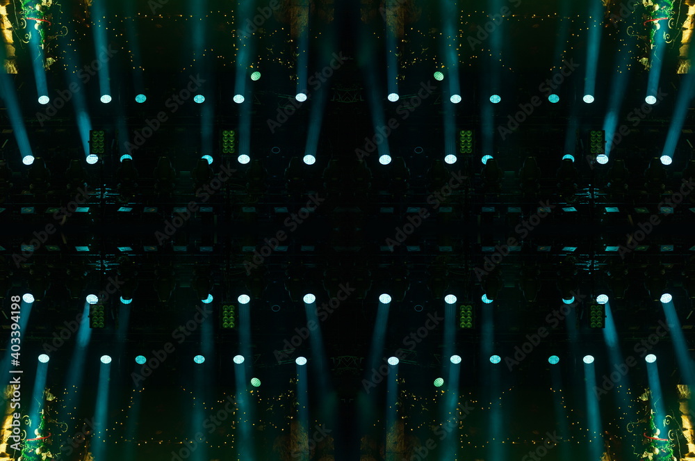 Stage Design Texture Abstract texture background for design. Stage light and smoke on stage ...