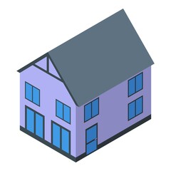 Poster - Control smart house icon. Isometric of control smart house vector icon for web design isolated on white background