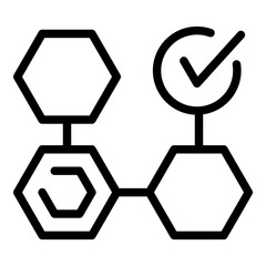 Poster - Expertise integration icon. Outline expertise integration vector icon for web design isolated on white background