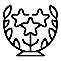 Poster - Expertise central icon. Outline expertise central vector icon for web design isolated on white background