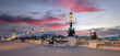 Brücke Alexander Paris Panorama Abendrot