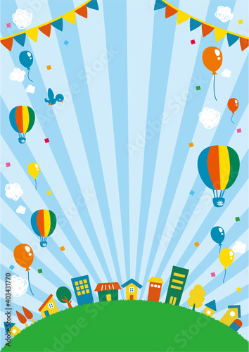 612 Vertical Illustration Carefree Wall Murals Canvas Prints Stickers Wallsheaven