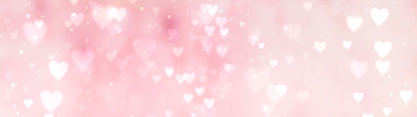 Wall Mural - abstract pastel background with hearts - concept mother's day, valentine's day, birthday - spring co