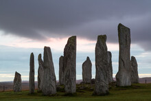 Callanish Standing Stones, Isle Of Lewis, Outer Hebrides, Scotland, United Kingdom