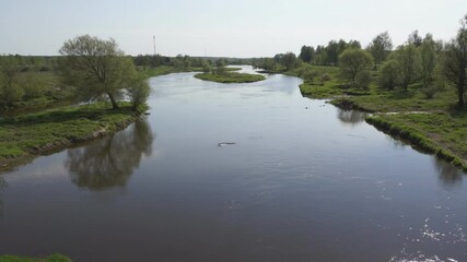 Wall Mural - Small rural river