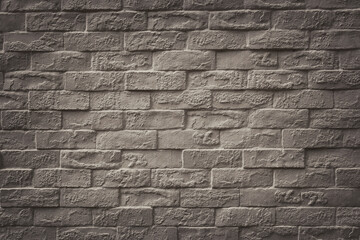 Sticker - Surface of Vintage brick wall background.