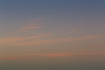 Wall Mural - Sky and clouds after sunset,twilight sky background.