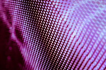 CloseUp LED blurred screen. LED soft focus background. abstract background ideal for design.