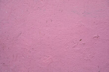 Old Pink Cement Wall Background