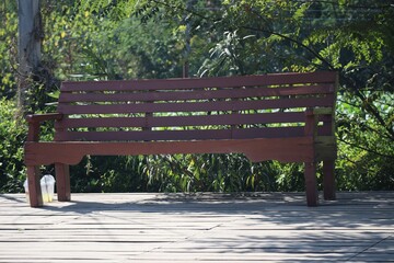 Poster - bench in the park