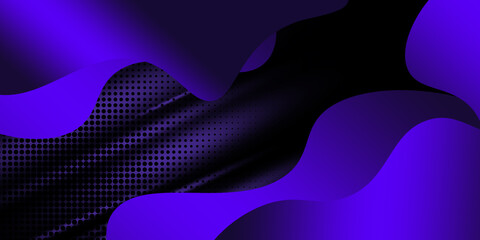 Poster - Modern Liquid Gradient Colors Abstract Background 