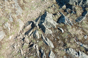 Wall Mural - Stones on the Malvern hills.