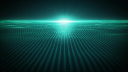 Poster - abstract network mesh waving fx background loop/ 4k animation of an abstract fractal background with