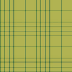 Poster - Green Tartan vector repeat pattern print background