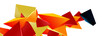 © antishock - Triangle mosaic abstract background, 3d triangular low poly shapes. Geometric vector illustration for covers, banners, flyers and posters and other