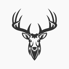 Deer Head Silhouette
Deer Logo
Deer Vector Illustration Template