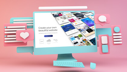 Poster - interface design concept