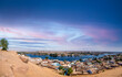 A panoramic view of Nubia in Aswan