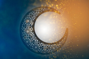 Ramadan Kareem greeting photo of beautiful Arabic symbols