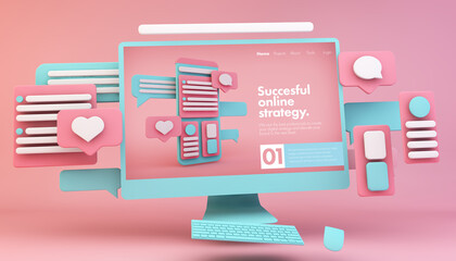 Poster - interface design concept