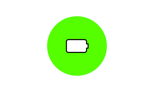 Phone icon vector flat design green modren style