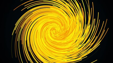 Poster - Gold abstract backdrop from large spots and smears. Computer generated 3d render.