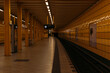 © Ronny Rose - Underground Station in Berlin, Empty platform of a subway station in Berlin