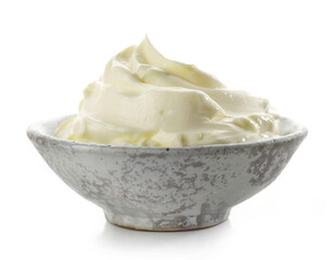 Sticker - bowl of cream cheese