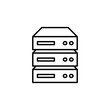 © AAVAA - Database icon vector. database vector icon