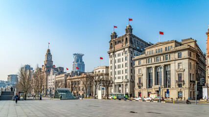 Wall Mural - Shanghai Bund old building landscape