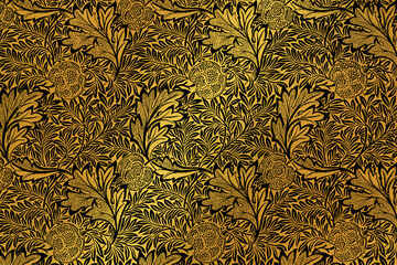 Sticker - Luxury floral pattern remix from artwork by William Morris