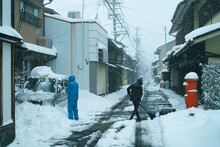 A Snow Day In Kanazawa, 2021.