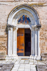 Wall Mural - Old medieval monastery Gradac, Serbia