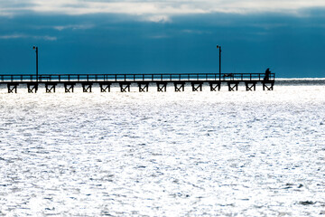 Fishing Pier at the Goose Island State Park, TX