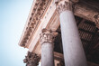 Säulen vom Pantheon in Rom, Italien