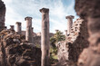 Antike Ruinen von Pompei bei Neapel, Kampanien in Italien