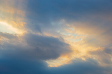 Wall Mural - clouds in the sky