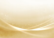 高級感と質感のあるキラキラと曲線の背景素材（ゴールド）